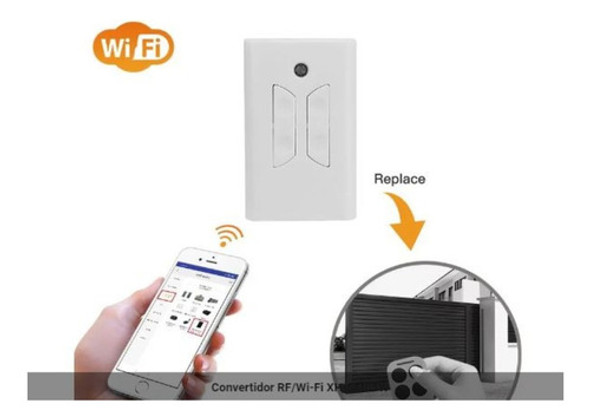 Convertidor Rf/wifi Emisor-receptor Para Control De Portón 1
