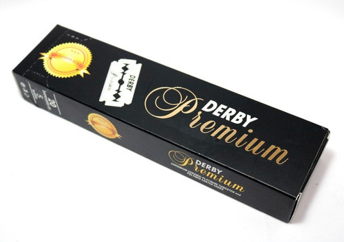 Hojas De Afeitar Derby Premium X 100 Unidades Barber Barbero 0