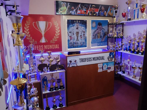 Trofeo Fútbol Oro / Souvenir / 12cm 1
