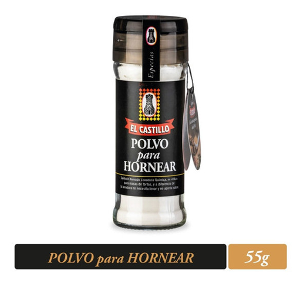 Polvo Para Hornear  El Castillo  En Especiero De 55 Grs 0