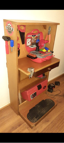 Mini Taller De Niño, Con Herramientas! 0