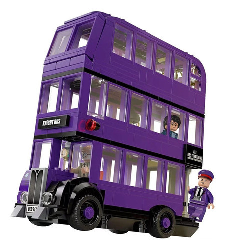 Noite Bus Miniatura De Coleção Similar Harry P Night Bus 1