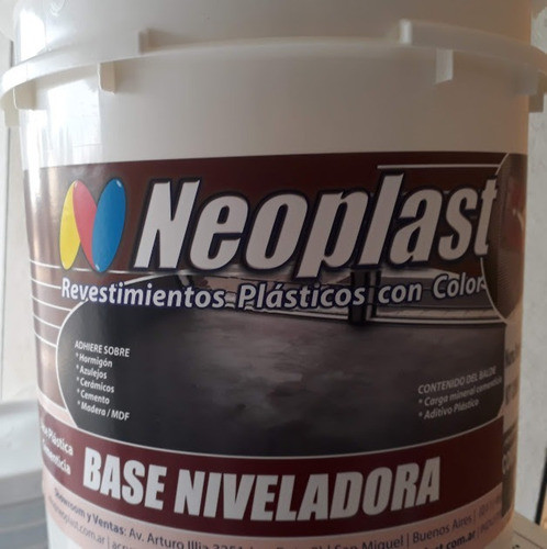 Base Niveladora Para Microcemento X24kgs Apto Sistema Eifs 1