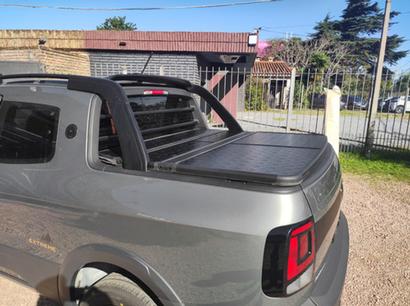 Tapa Rígida Aluminio Volkswagen Saveiro Cross 2015+ Dc 1