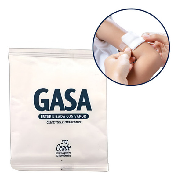 Gasas Estériles En Sobres De 2 Unidades 30x30cm X50 Sobres 0