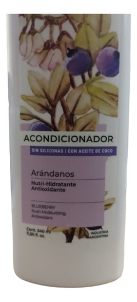 Acondicionador Low Poo Normal A Seco Arándanos Frenzzi 1