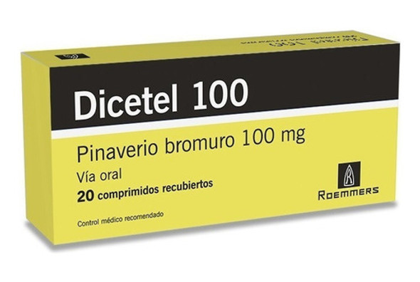 Dicetel® 100mg X 20 Comprimidos Recubiertos 0 Dicetel® 100mg X 20 Comprimidos Recubiertos 0