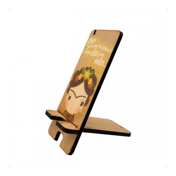Soporte De Escritorio De Madera Para Celular O Tablet Otec 0