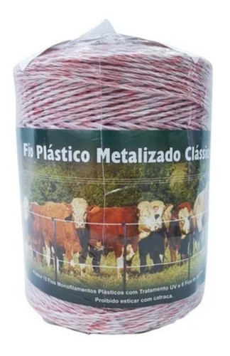 Rolo Eletroplastico Cordoalha Aço Tradicional 15x6 - 500mts 0