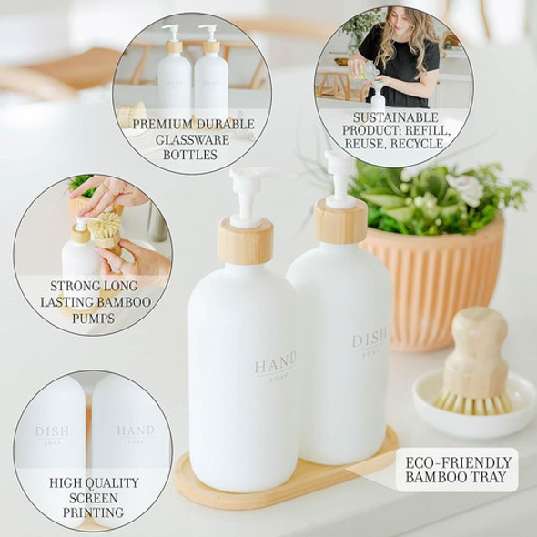 Juego Dispensador De Jabón De Cocina 1 Juego Dispensador De Jabón De Cocina 1