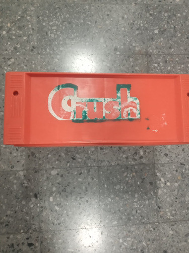 Antiguo Cajon De Gaseosa Crush Decada Del 70 De Plastico 0