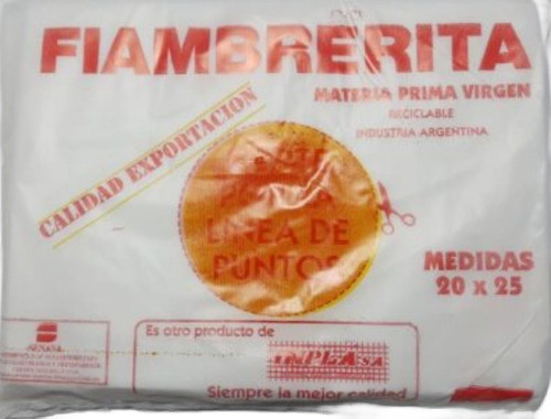 Folex Lamina Separador Fiambre Premium 20x25 X 10kg Real 0