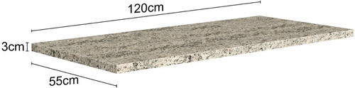 Tapa Carmica Para Bajo Mesada 30 Mm Espesor 120x055 - 120tmf 1