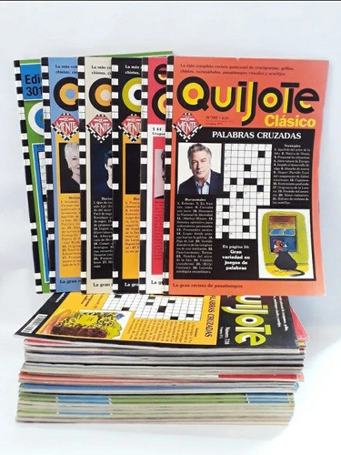 Revista Quijote Crucigramas, Sopa De Letras, Autodefinido 1