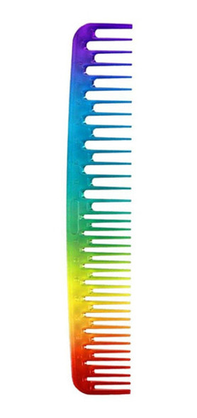 Peine Desenredante Plastico Multicolor 24cm Peluqueria 0