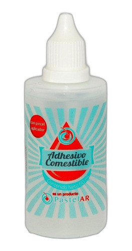 Adhesivo Comestible X 45g Pastelar Con Pincel 0