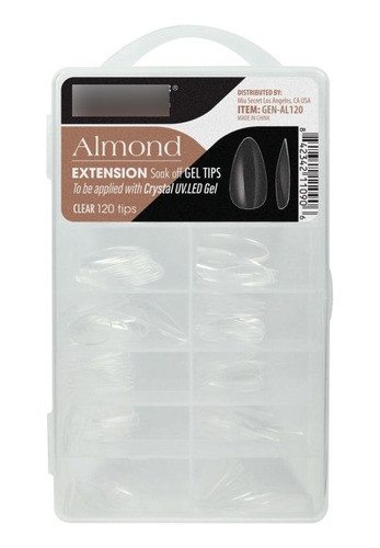 Tips Almond De Gel X 120 - Mia Secret 0