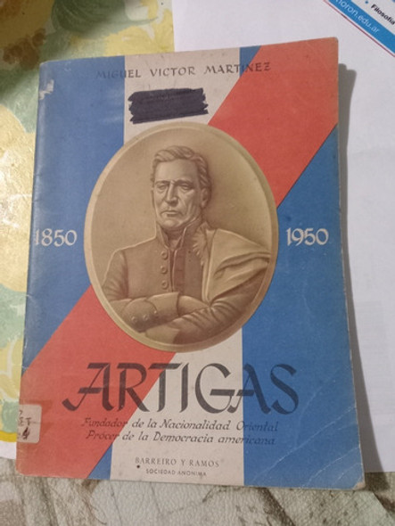 Artigas Manuel Victor Martínez 0