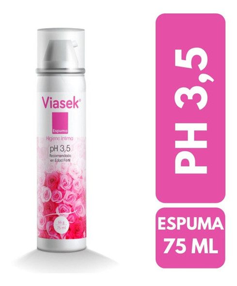 Viasek Espuma Ph 3,5 Higiene Intima Edad Fertil 0