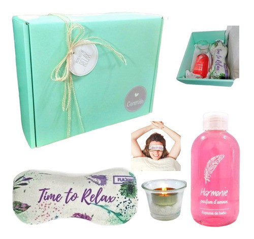 Kit Aroma Caja Regalo Box Spa Rosas Set Zen Relax N62 Relax 0