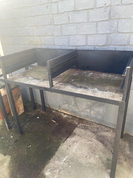 Parrillero Doble Con Ladrillo 0