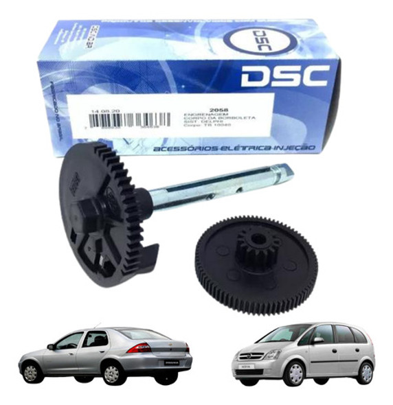 Engrenagem Corpo Borboleta Tbi Gm Meriva Prisma 1.4 2010 11. 0