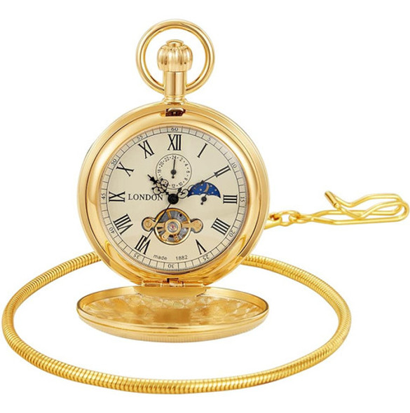 Alwesam Reloj De Bolsillo De Lujo Para Hombre Cuerda De Mano 1 Alwesam Reloj De Bolsillo De Lujo Para Hombre Cuerda De Mano 1