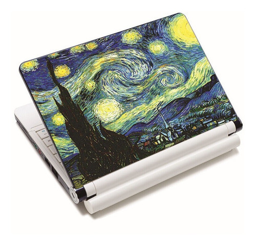 Van Gogh Noche Calcomanía Etiqueta 13-15,6  Piel Del Ordenad 0