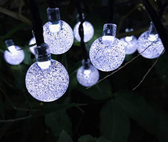 Splocolor Luces De Cadena Solares Al Aire Libre, 20 Pies A P 0