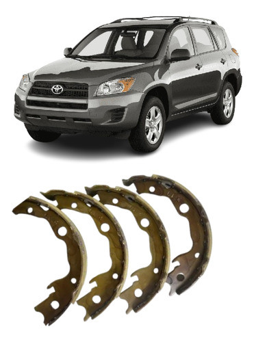 Cinta Zapata Freno Mano Toyota Rav4 Año 2006 A 2018 0