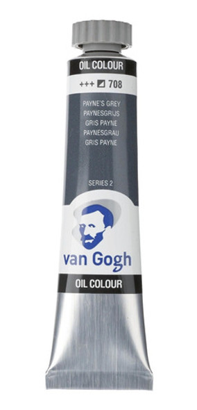 Oleo Talens Van Gogh 20ml 708 Gris - Mosca 0