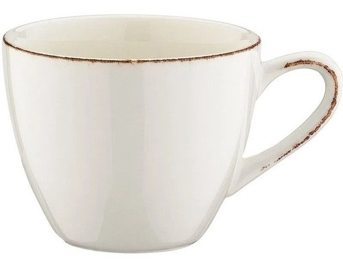 Taza De Cafe 80cc Retro 02kf X 6 Porcelana Volf Bonna 0
