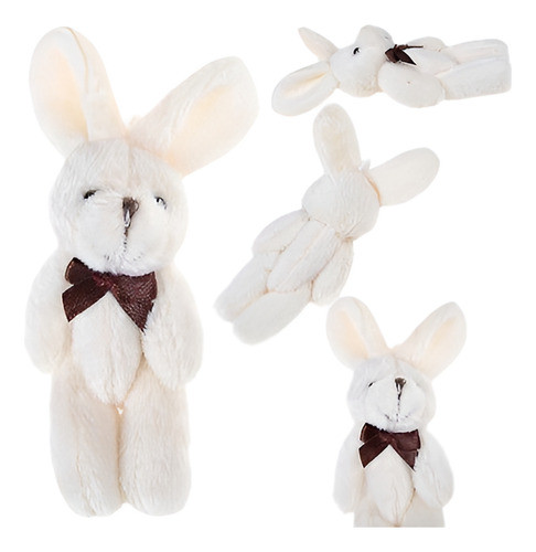 Boda Regalo Conejo Conjunto Ramo Colgante Diy Felpa Relleno 0