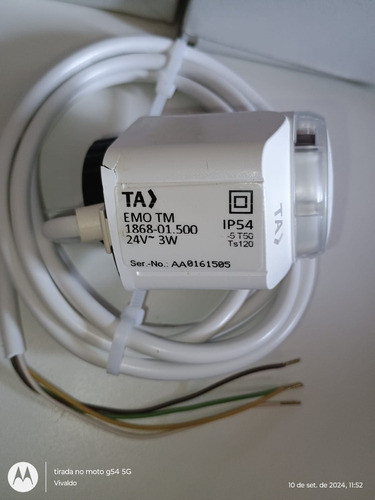 Kit Válvula Balanceamento Controle Pressão E Atuador Emo Tm 1