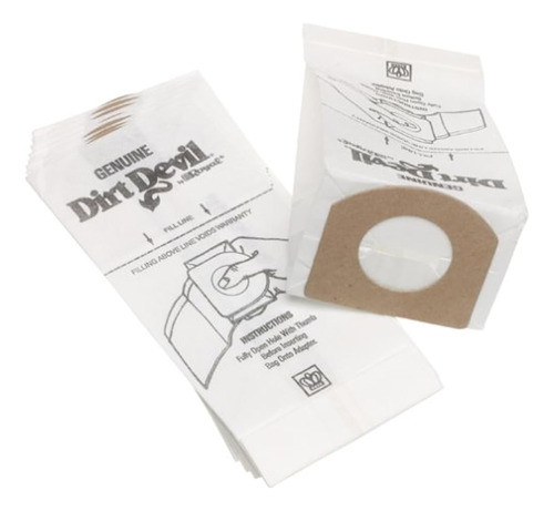 Bolsas De Vacío Tipo G De Dirt Devil (paquete De 10), 301034 0