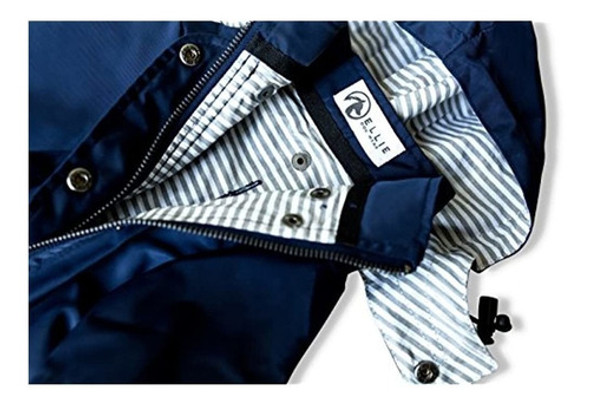 Azul Marino Con Cierre Impermeable Para Perros Reflectante C 1