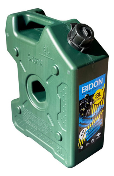 Bidón Nafta 8 Litros C/pico -auto -moto -lancha Marca Roan 0 Bidón Nafta 8 Litros C/pico -auto -moto -lancha Marca Roan 0