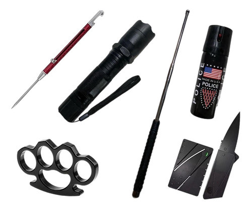 Kit Defensa Personal Full Super Completo De Bolsillo 0