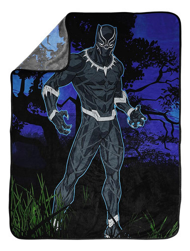 Marvel Black Panther Legend Manta - Medidas 46 X 60 Pulgadas 1