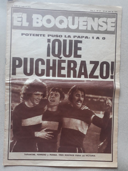 Revista El Boquense N° 67  - 29/7/1975 - Que Pucherazo! 0 Revista El Boquense N° 67  - 29/7/1975 - Que Pucherazo! 0
