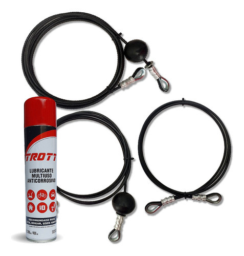Cables Trott Inferior, Superior Y Pectoral Multigimnasios X3 1