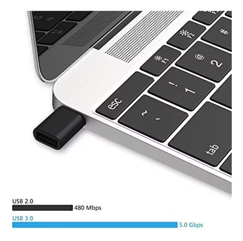 Adaptador Otg Usb C A Usb A Generico Dimm 1