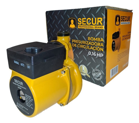 Bomba Presurizadora Elevacion 13m 0,16hp Secur Caulal 35l/m 0