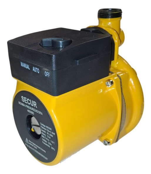 Bomba Presurizadora Elevacion 13m 0,16hp Secur Caulal 35l/m 1