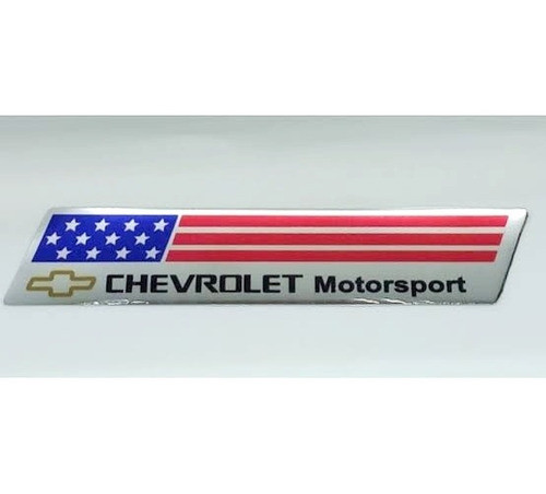 Emblema Insignia Resinado Chevrolet Motorsport 0