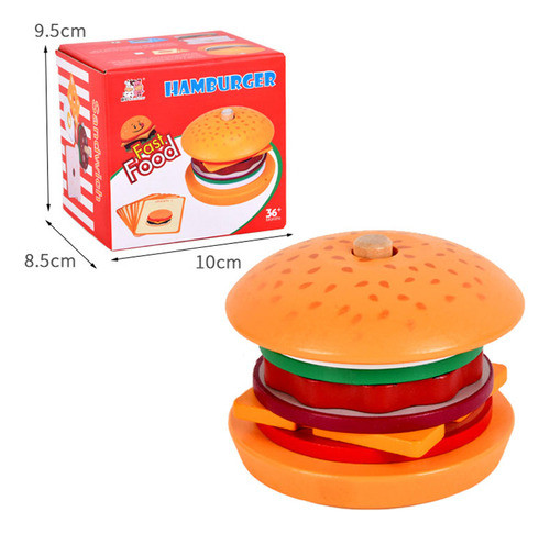 Hamburguesa En Madera Montessori Accessorios Ltf Shop 1