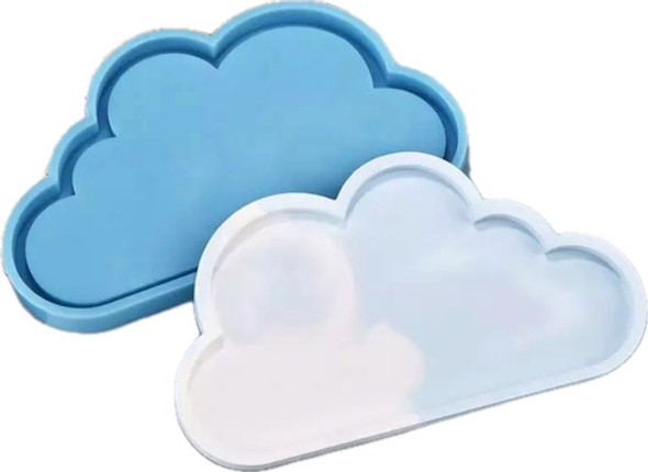 Molde Bandeja Nube Resina Acrilica Epoxi Yeso Cemento 0