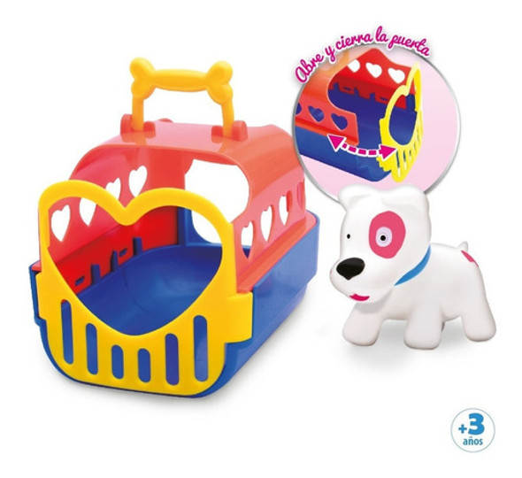 Perro Mascota Pipi En Canasta El Duende Azul 1