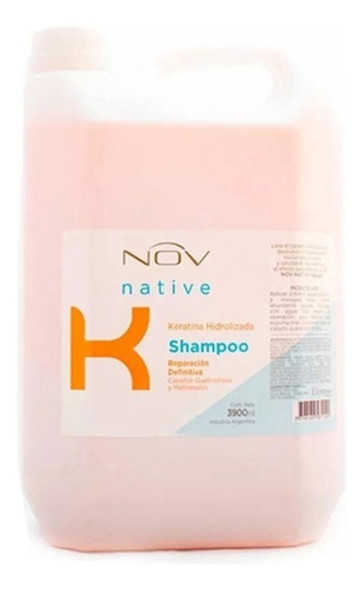 Shampoo Keratina Nov + Baño Skala Bomba De Vitaminas 1