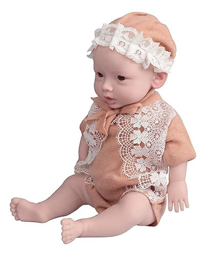 Eqaiwujie Muñeca Reborn De Silicona De 18.5 1